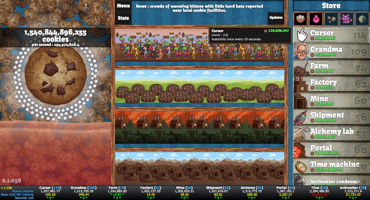 Cookie Clicker: o doce cheiro de um idle game a sair do forno