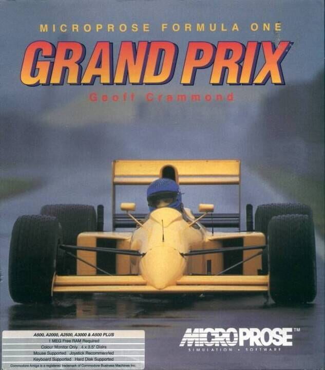 MicroProse Formula One Grand Prix cover