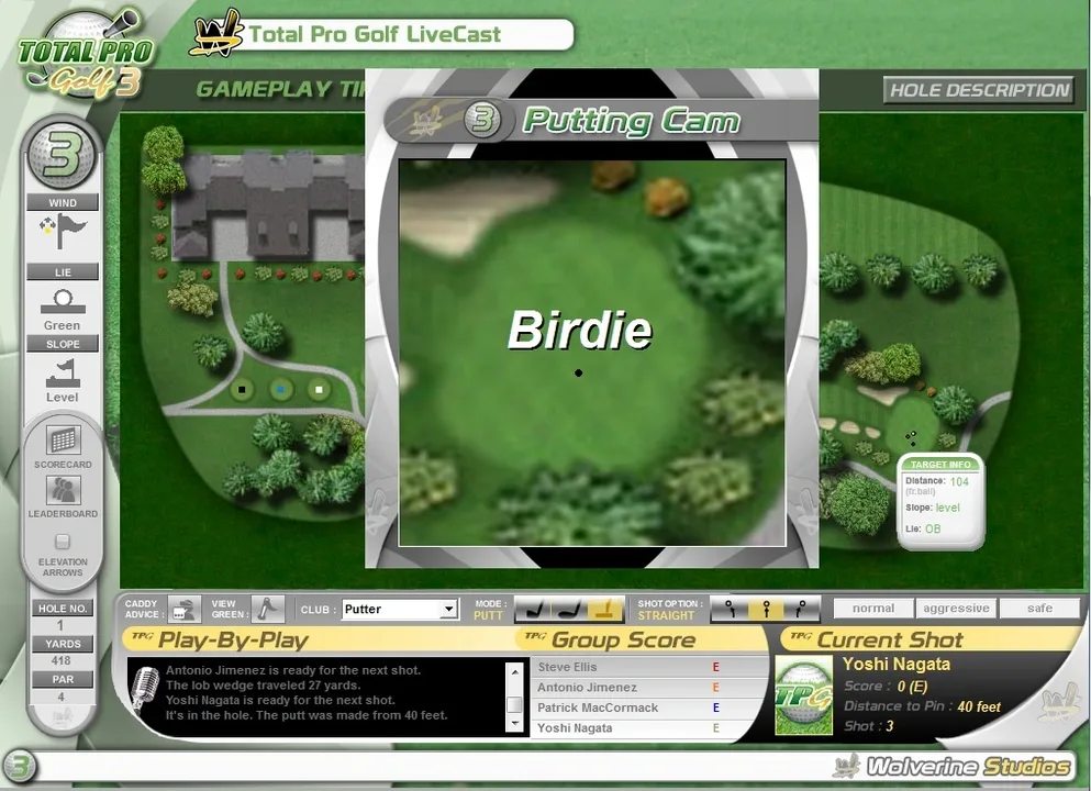 Total Pro Golf 3 screenshot 2