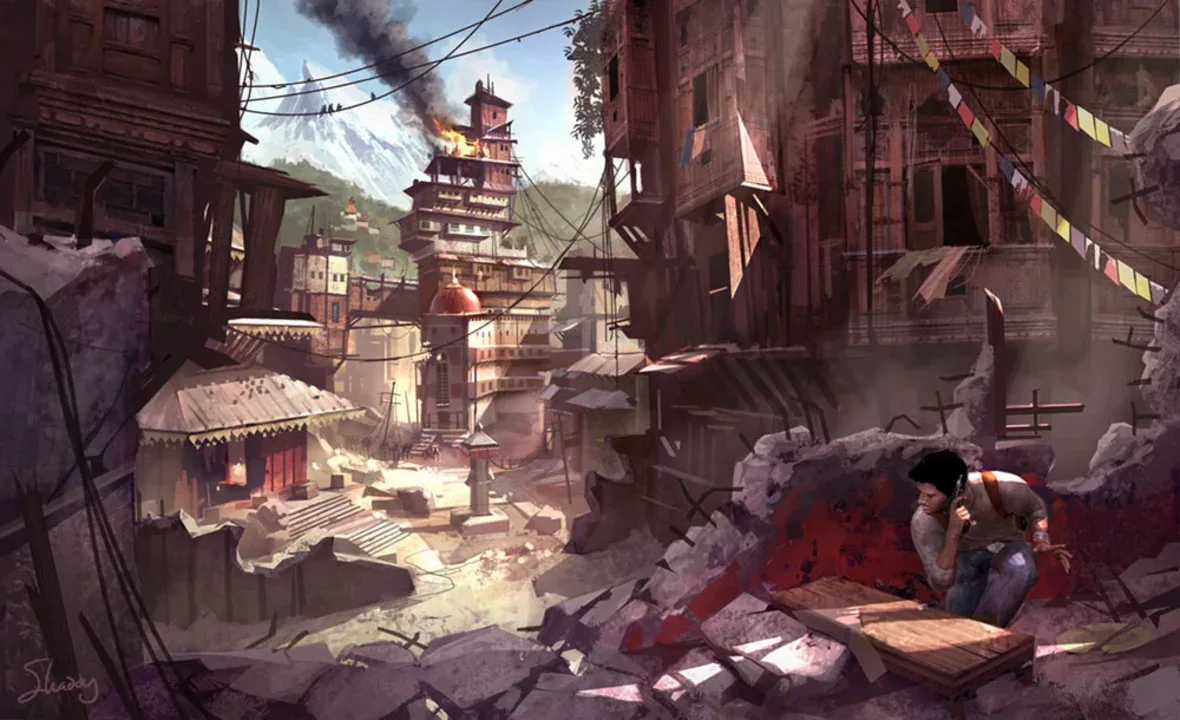 Uncharted 2: Among Thieves artwork 4140