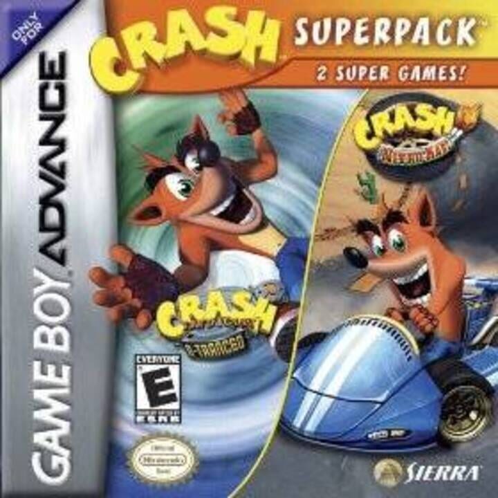 Crash Superpack I Crash Bandicoot 2: N-Tranced / Crash Nitro Kart cover art