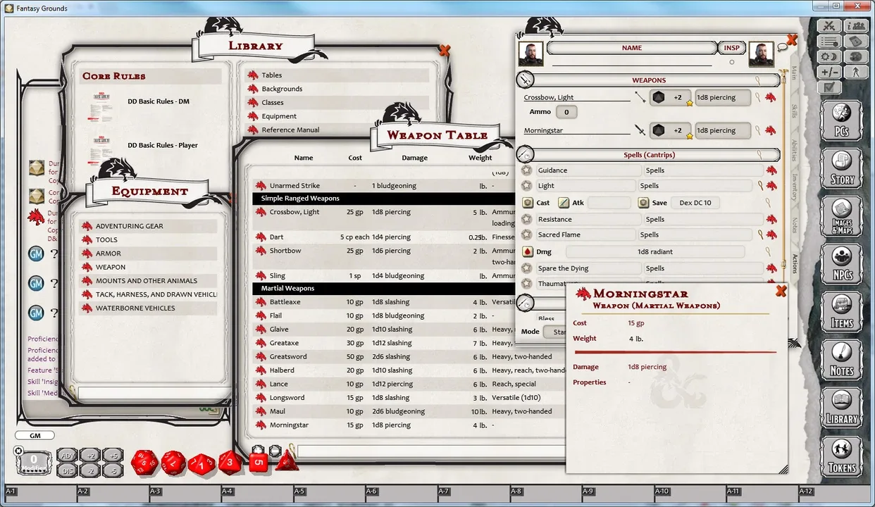 Fantasy Grounds screenshot 1