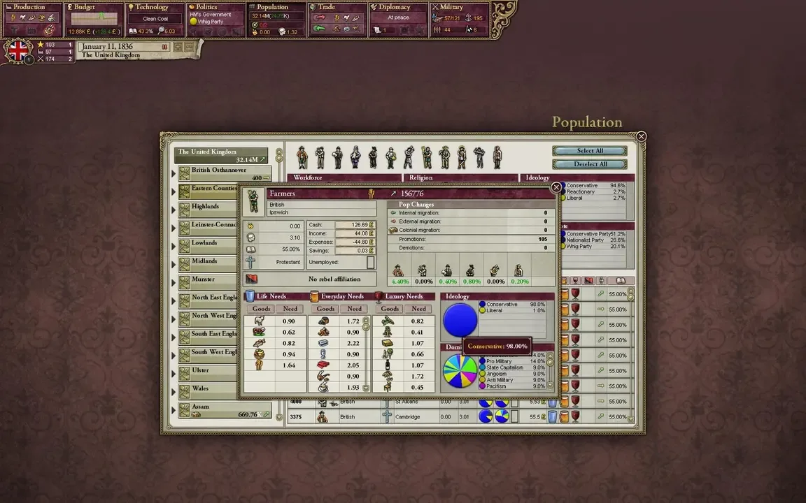 Victoria II screenshot 1