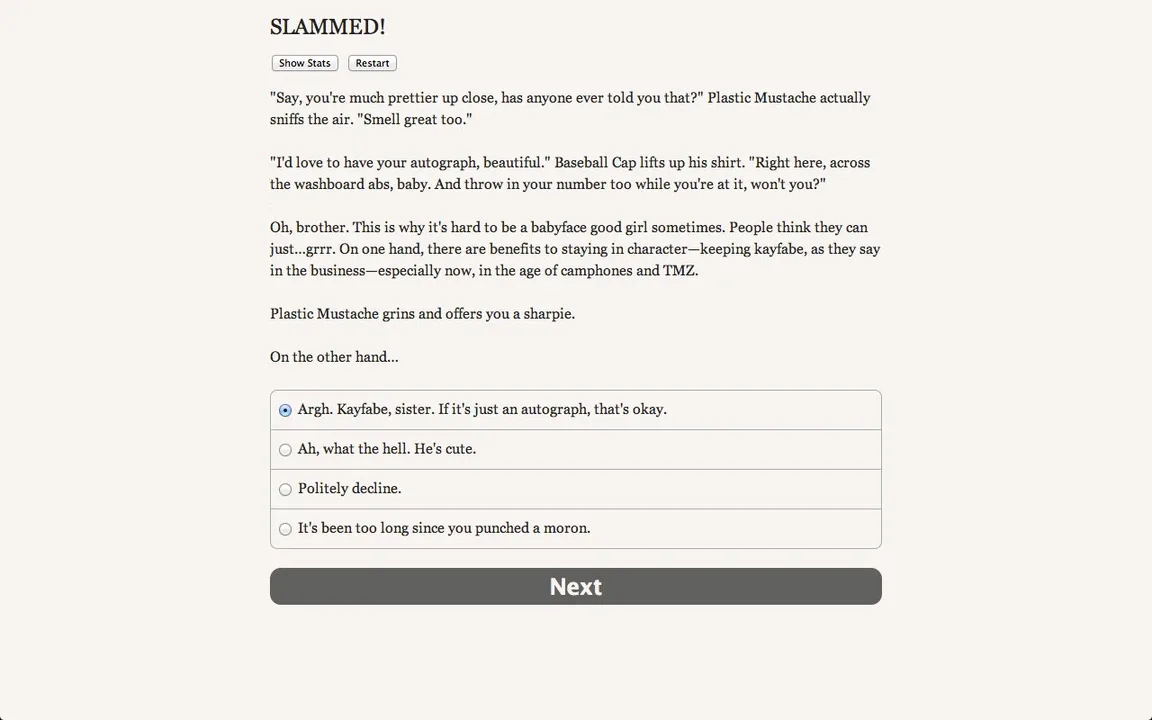 Slammed! screenshot 2