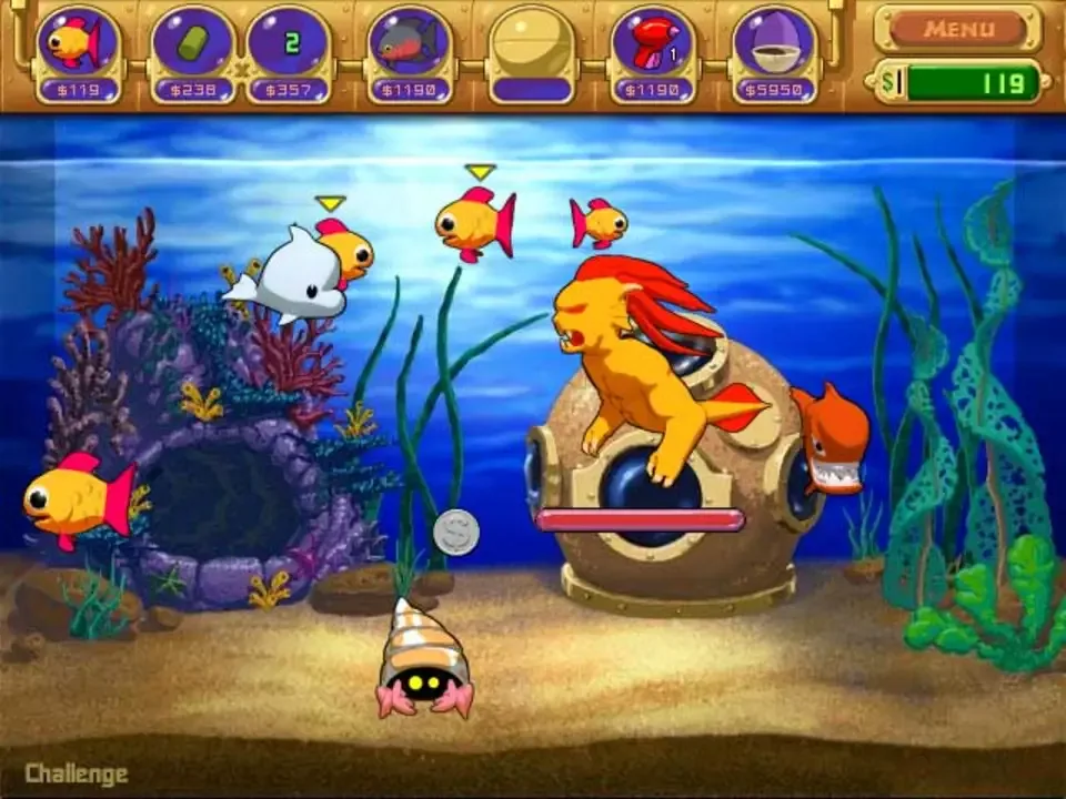 Insaniquarium! Deluxe screenshot 1