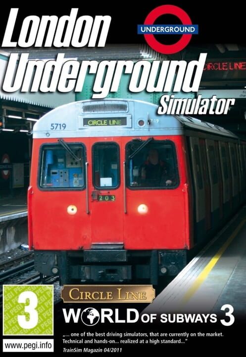 London Underground Simulator - World of Subways Vol.3 cover art
