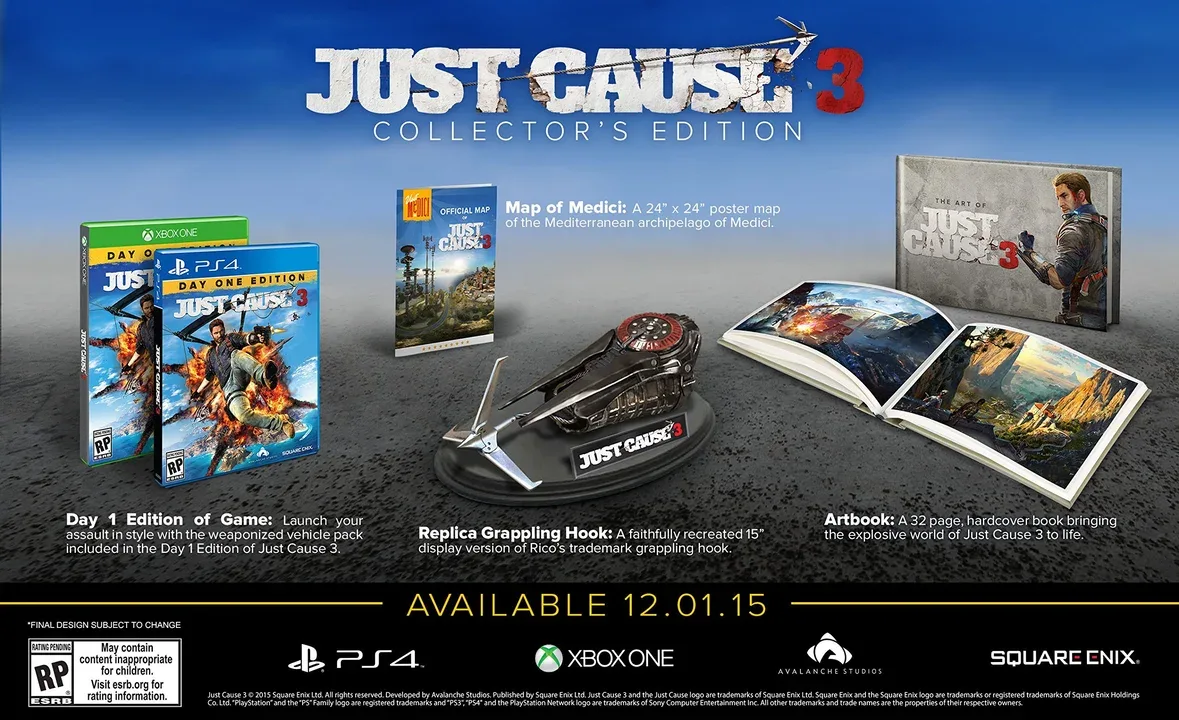 Just Cause 3: Collector's Edition screenshot 1