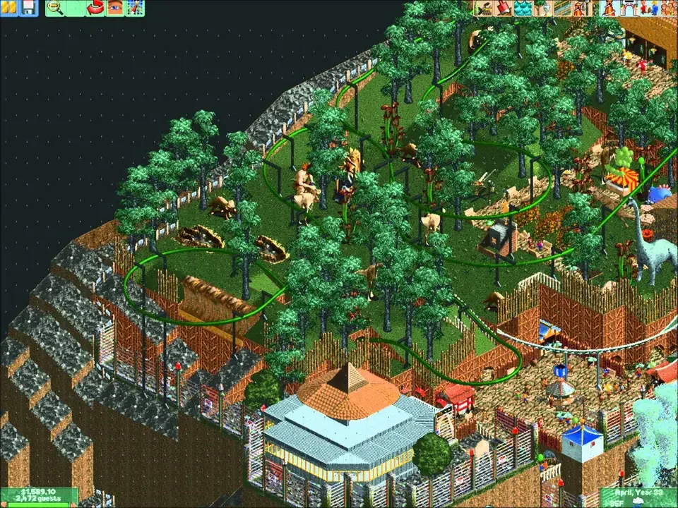 RollerCoaster Tycoon 2: Time Twister screenshot 2