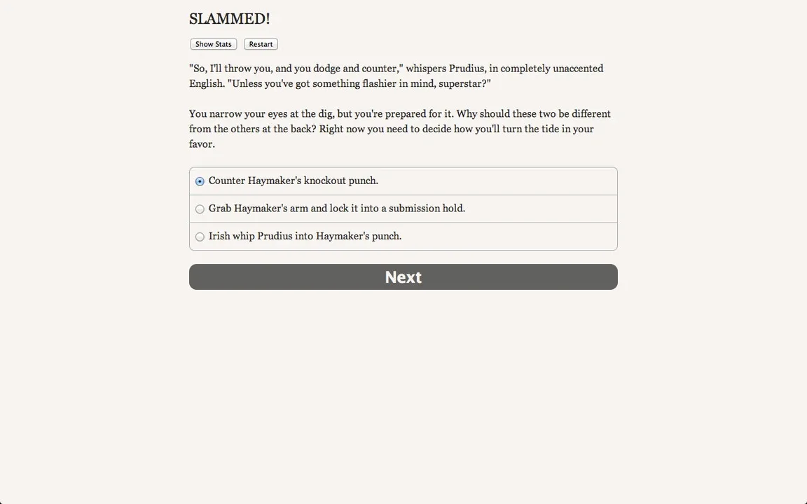 Slammed! screenshot 1