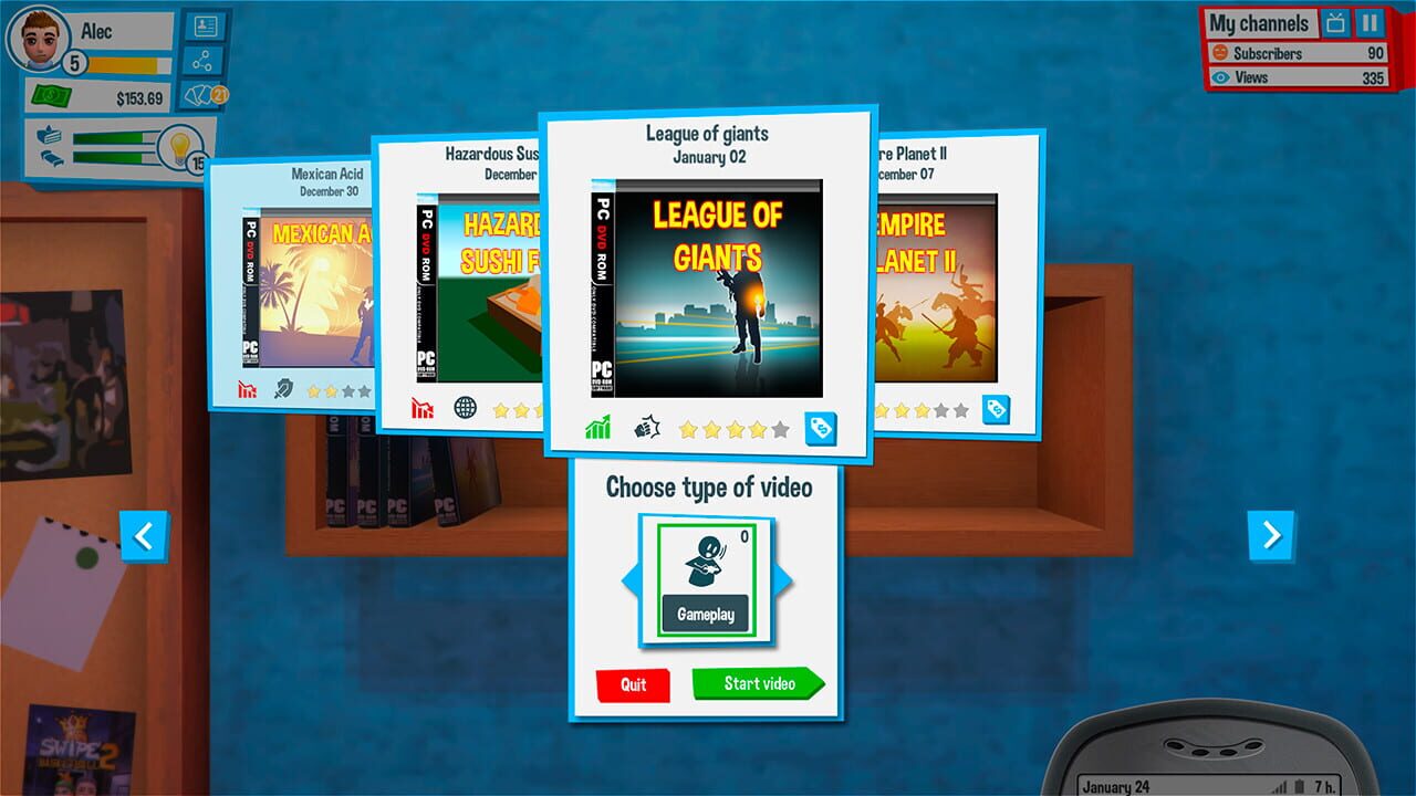 Capture de Youtubers Life