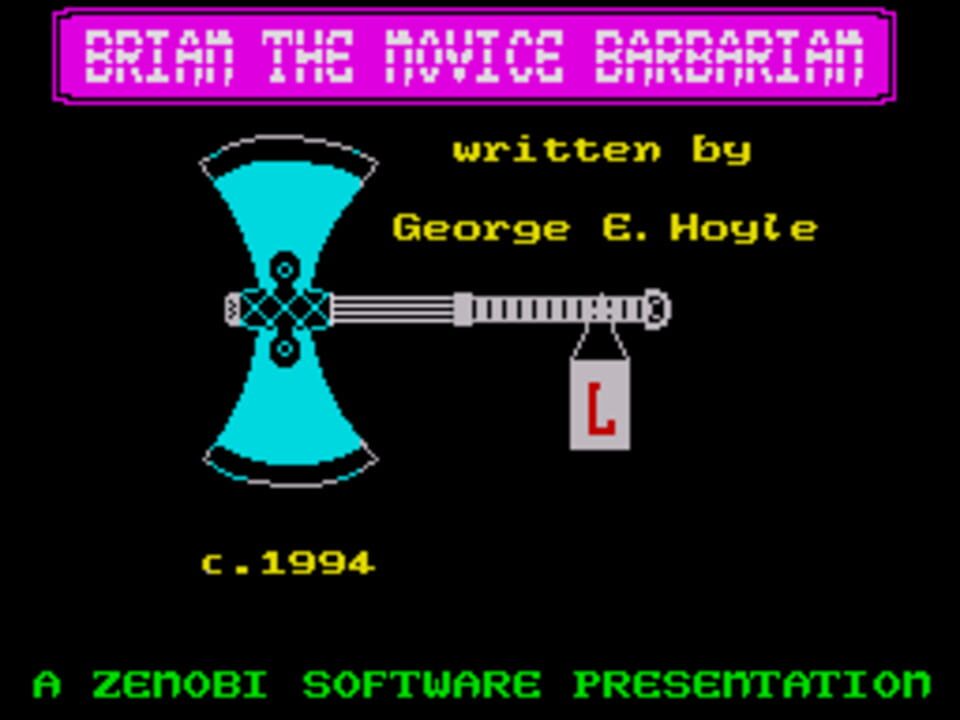 Brian: The Novice Barbarian cover art