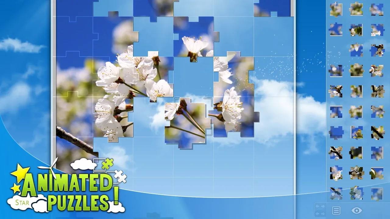 Animated Puzzles screenshot 1