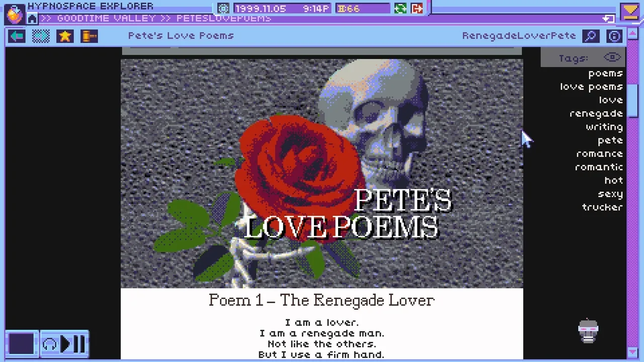 Hypnospace Outlaw screenshot 2