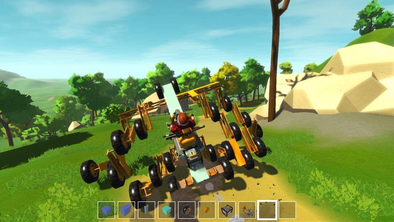 Scrap mechanic как защитить ферму