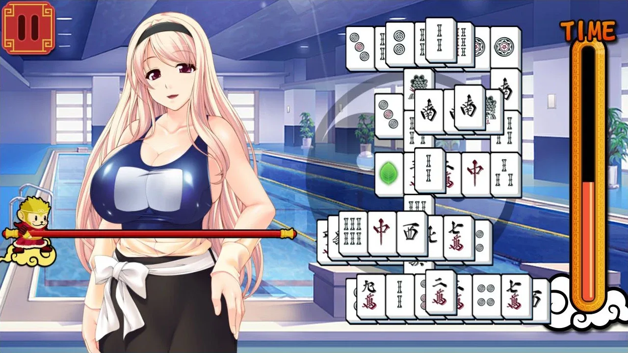 Pretty Girls Mahjong Solitaire screenshot 2