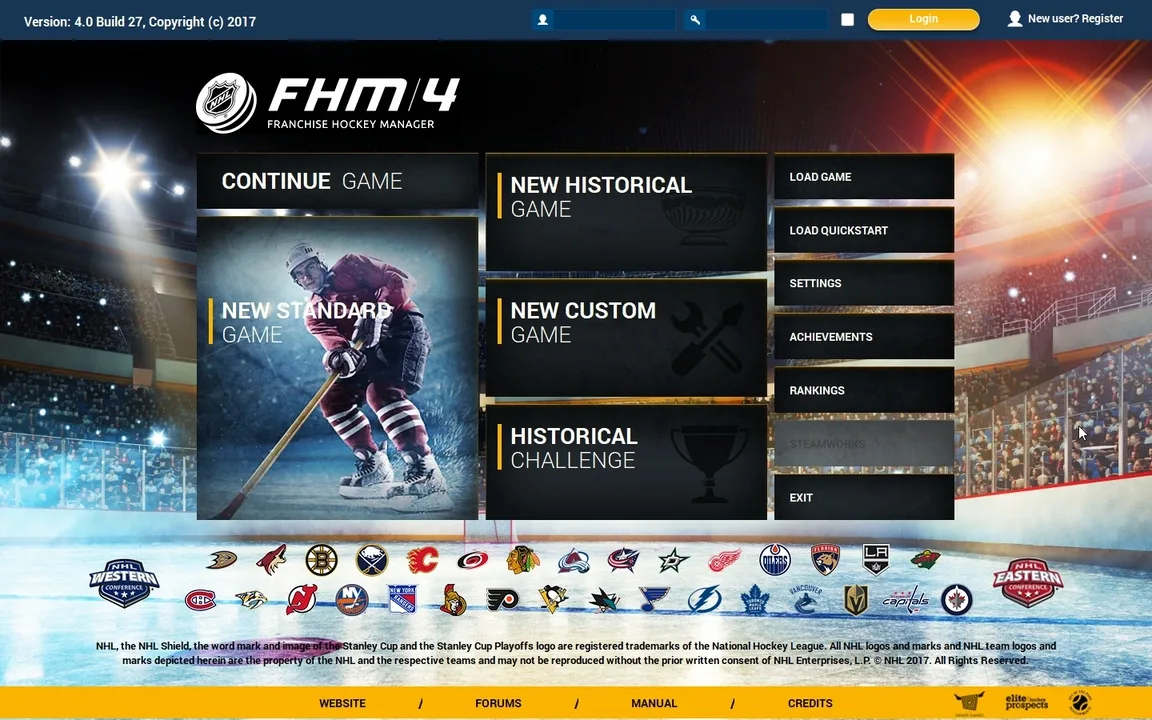 Franchise Hockey Manager 4 screenshot 1