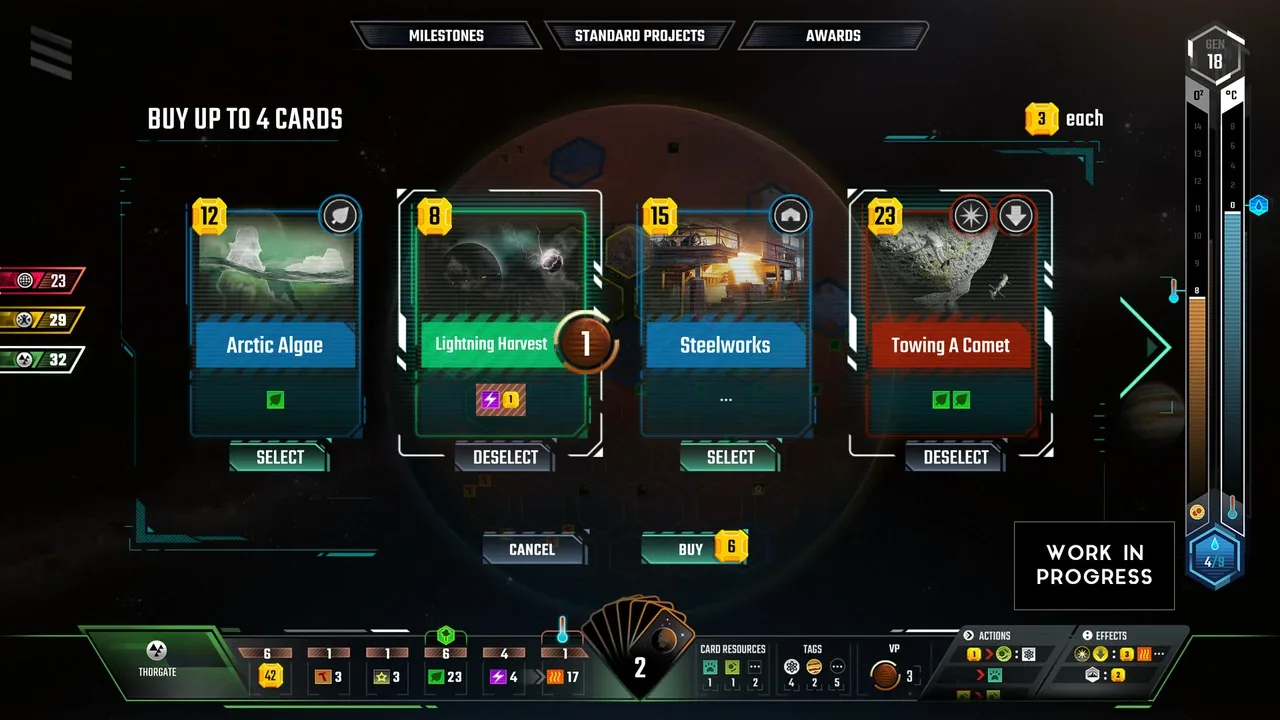 Terraforming Mars screenshot 2