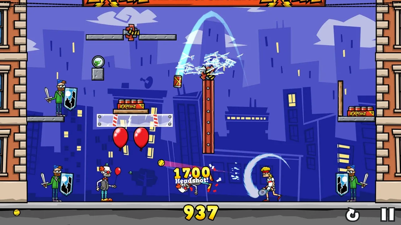 Tennis in the Face screenshot 2