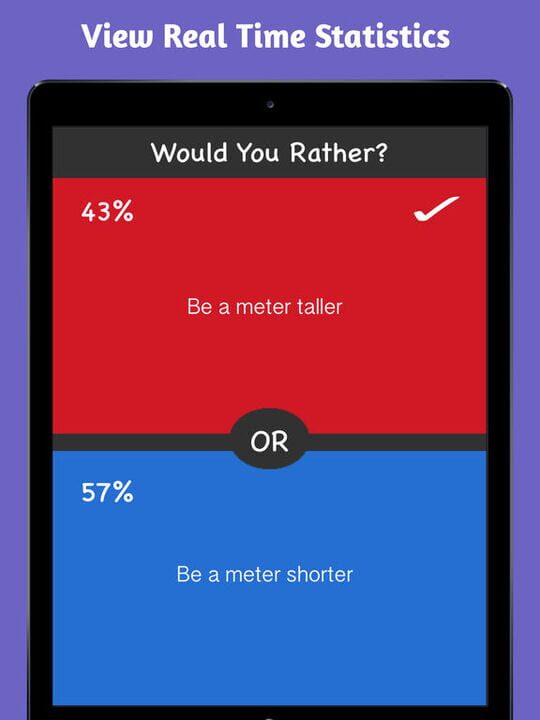 What Would You Choose? Rather on the App Store