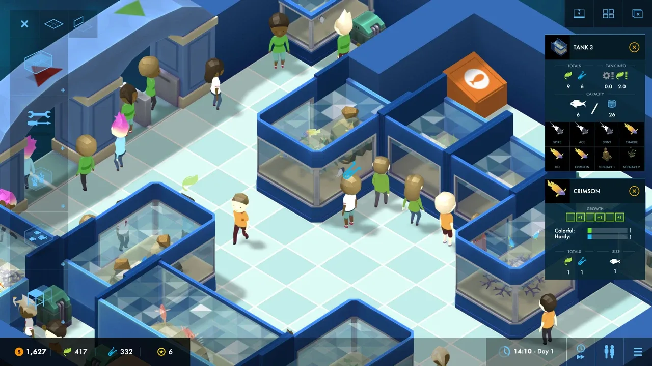 Megaquarium screenshot 1