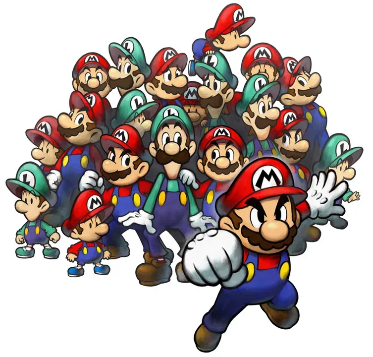 Mario & Luigi: Partners in Time artwork 4473