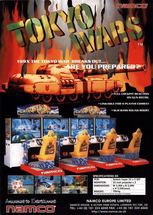 Tokyo Wars cover art