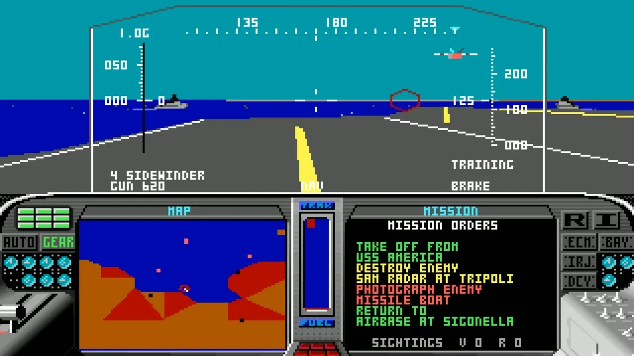 F-19 Stealth Fighter screenshot 2