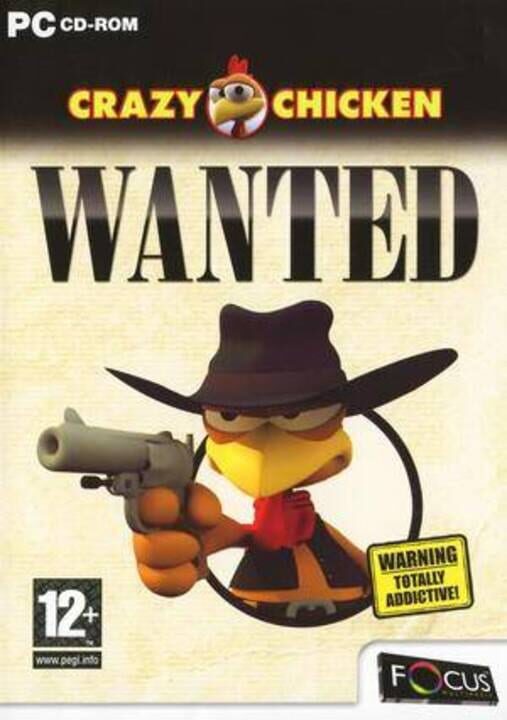 Crazy Chicken: Wanted cover