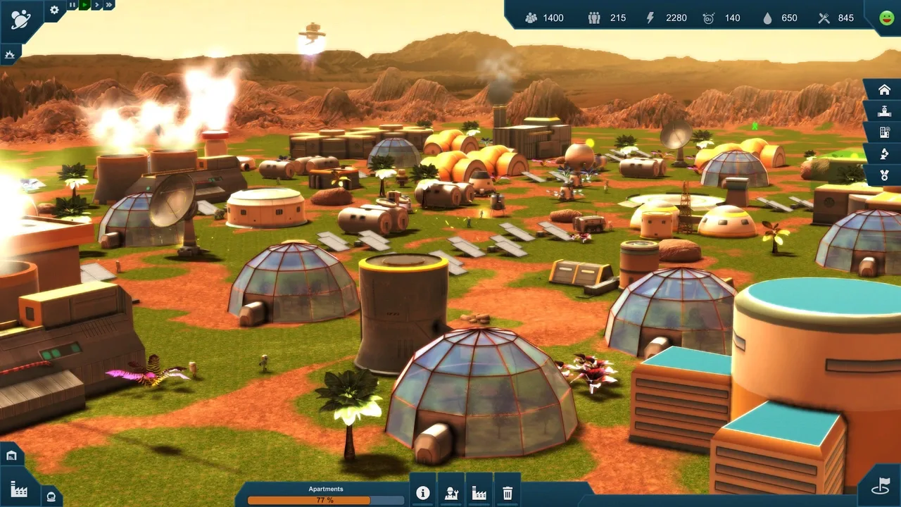 Earth Space Colonies screenshot 1