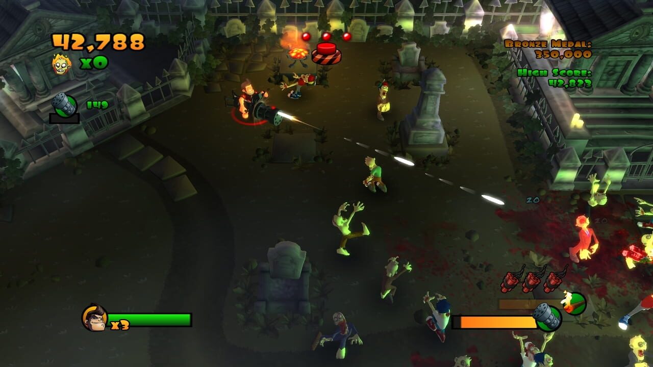 Capture de Burn Zombie Burn!