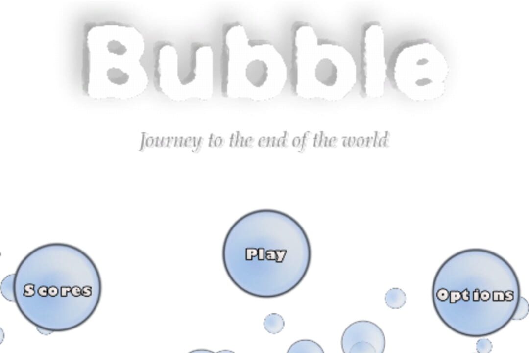 Bubble: Journey to the End of the World cover art