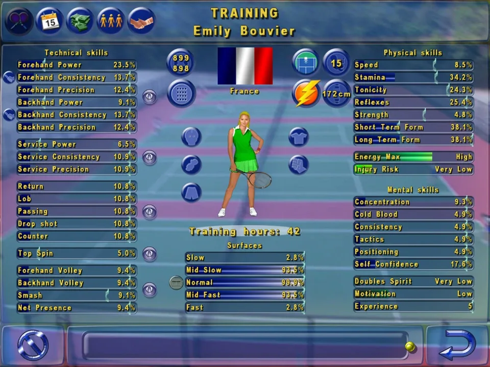 Tennis Elbow Manager screenshot 1