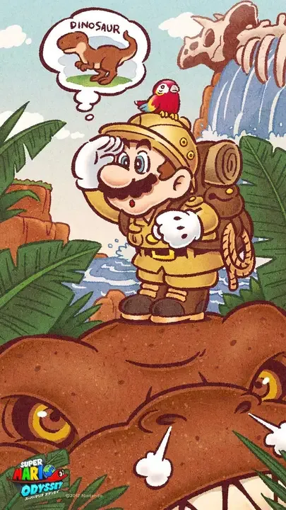 Super Mario Odyssey artwork 4416