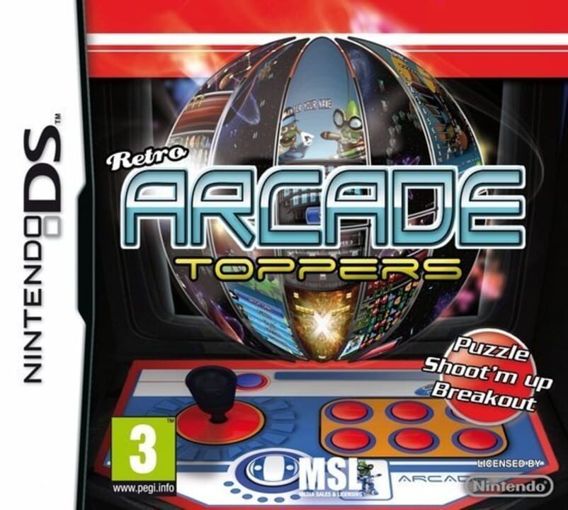 Retro Arcade Toppers cover art