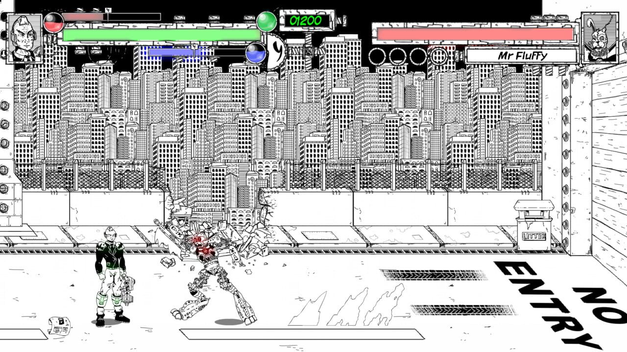 Gameplay de The Man Called Merc