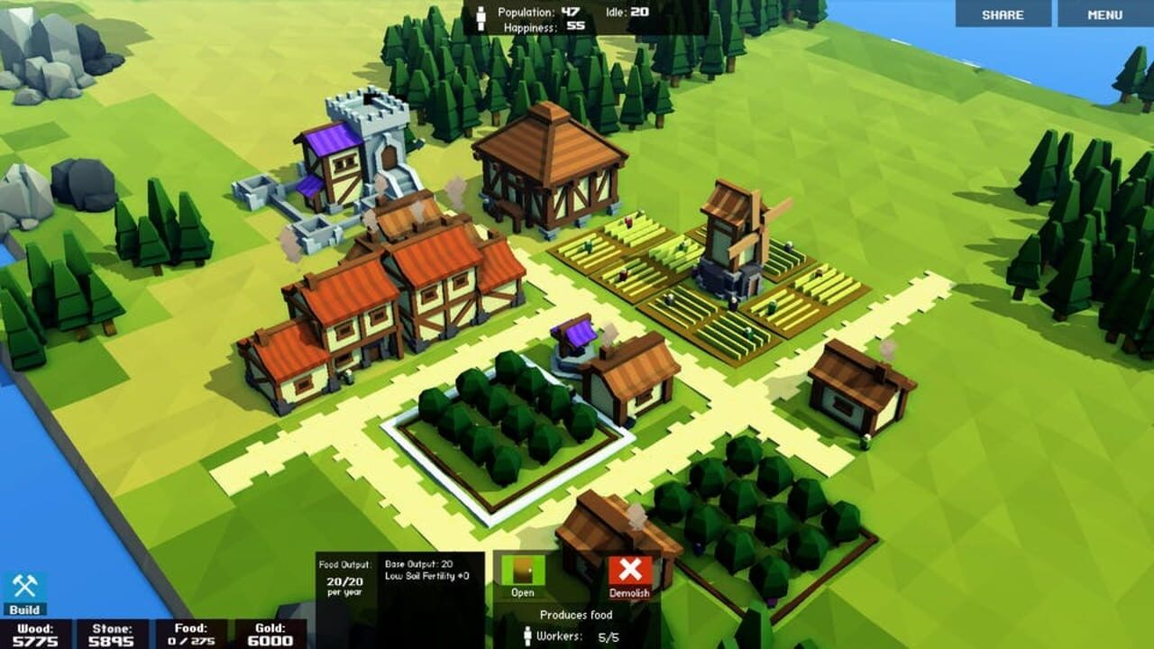 Kingdoms and Castles screenshot