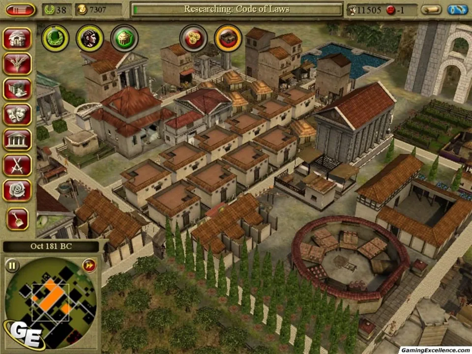 CivCity: Rome screenshot 1