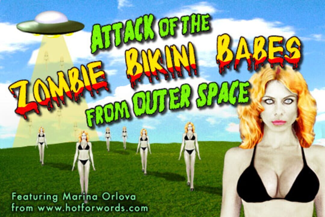 Attack of the Zombie Bikini Babes From Outer Space cover art