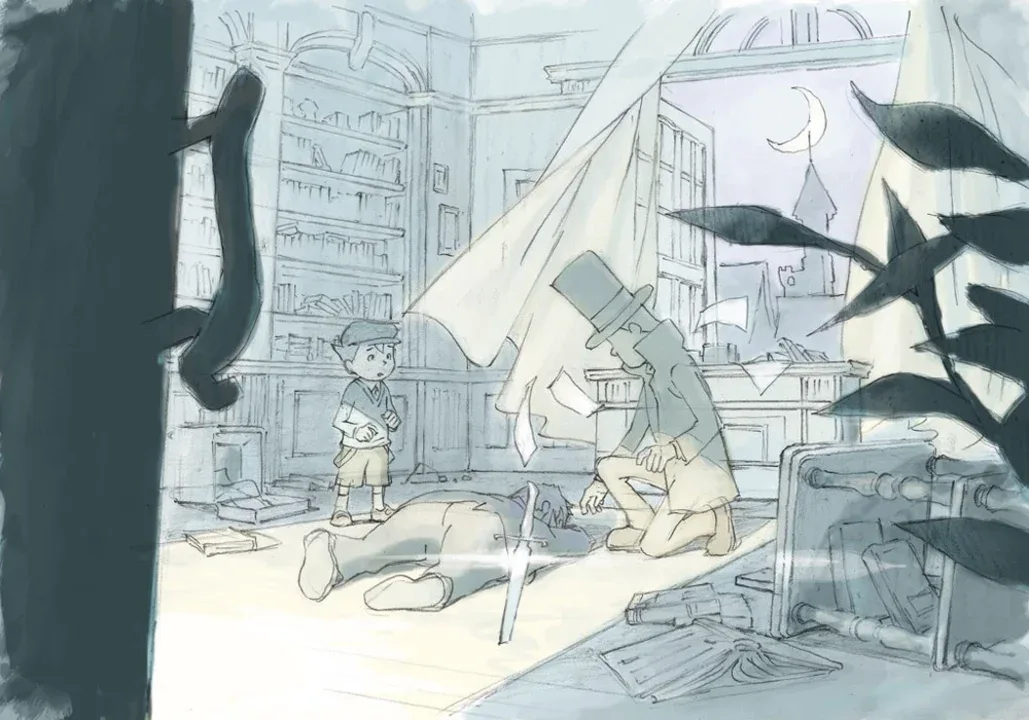 Professor Layton and the Diabolical Box artwork 3932