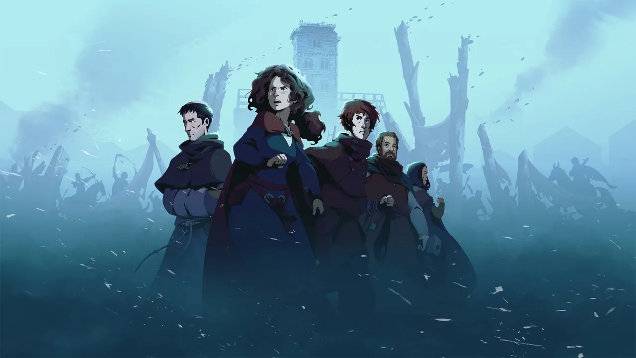 Ken Follett's The Pillars of the Earth artwork 1384