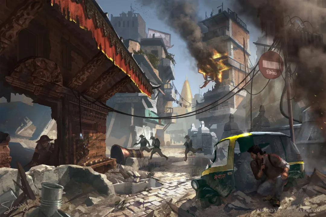 Uncharted 2: Among Thieves artwork 4142