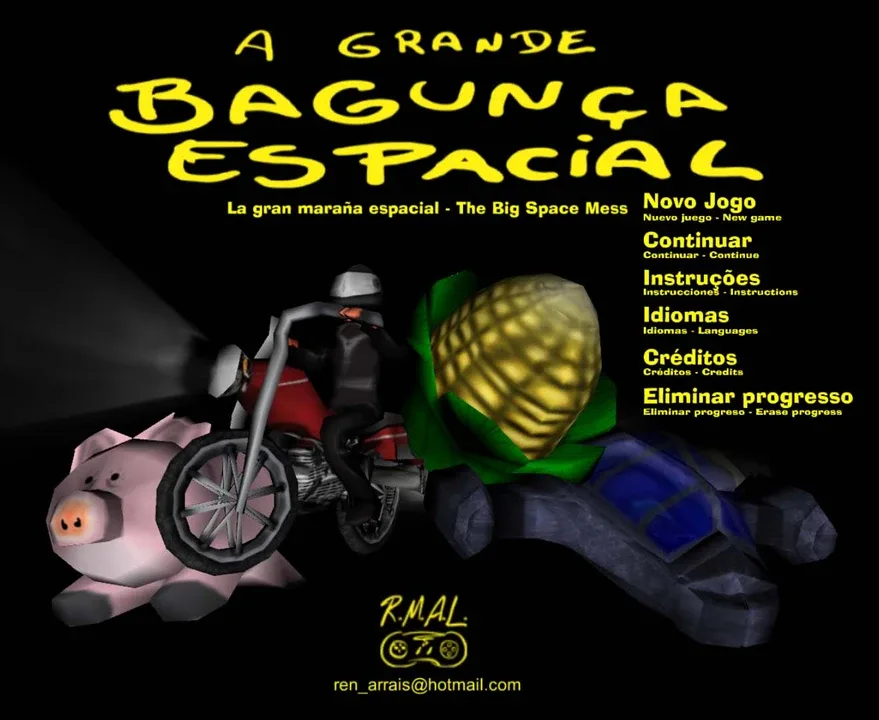 A Grande Bagunça Espacial: The Big Space Mess screenshot 1