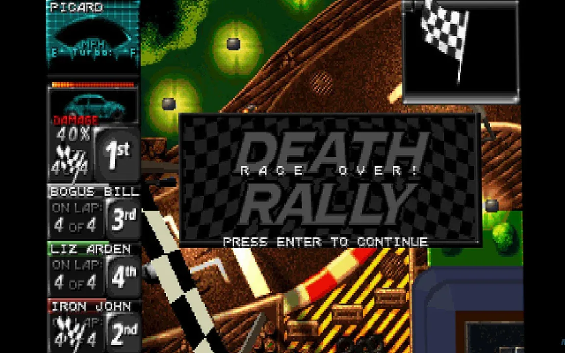 Death Rally screenshot 2