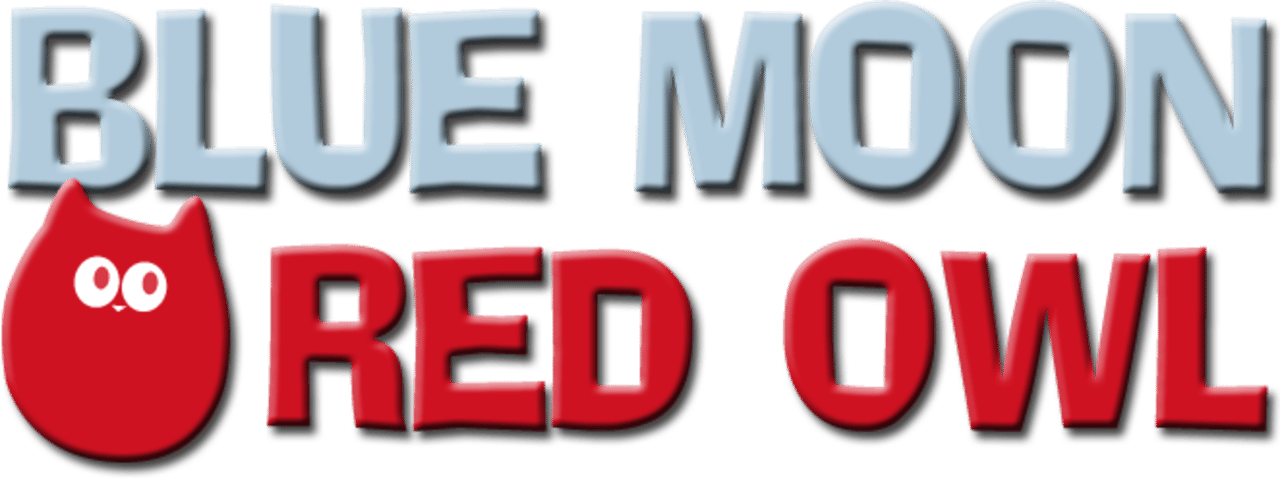 Blue Moon Red Owl Logo