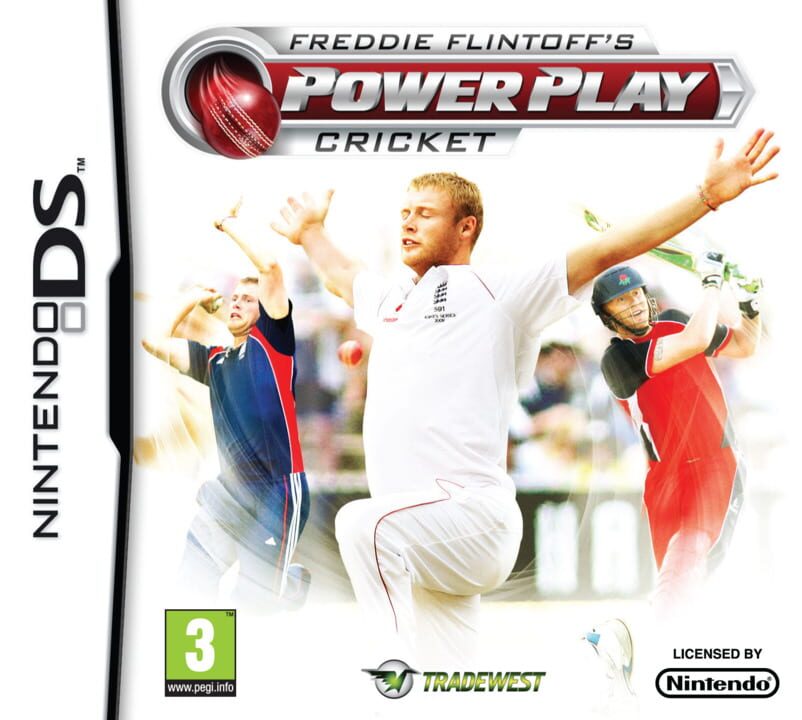 Freddie Flintoff's Power Play Cricket cover art