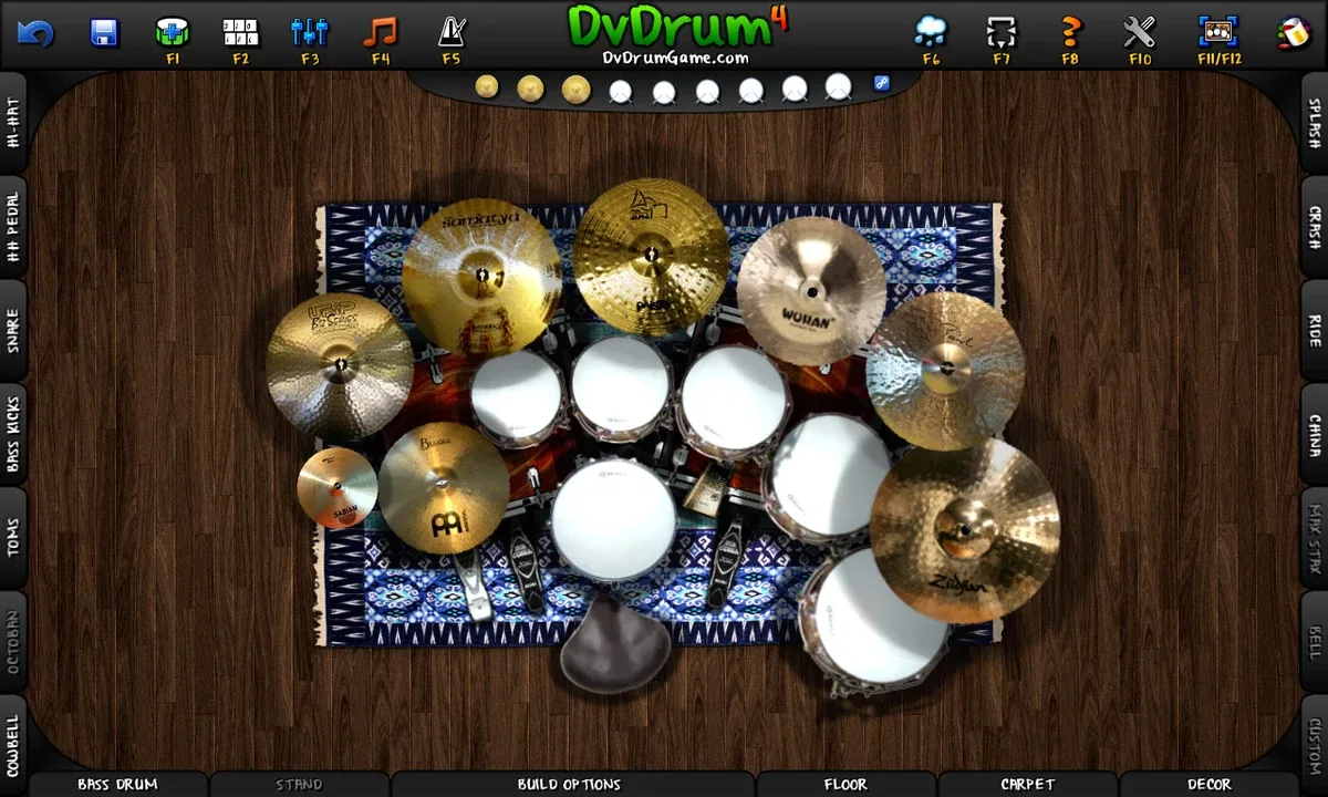 DvDrum, Ultimate Drum Simulator! screenshot 1