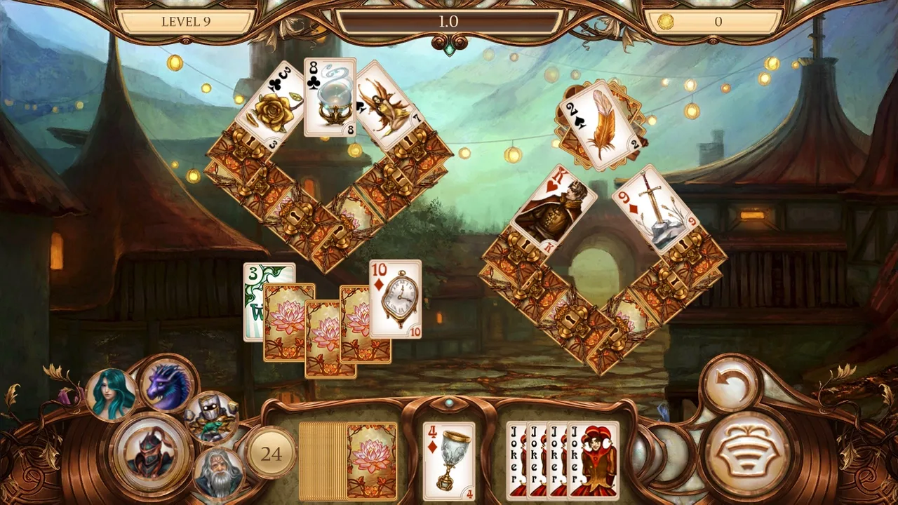 Snow White Solitaire: Legacy of Dwarves screenshot 2