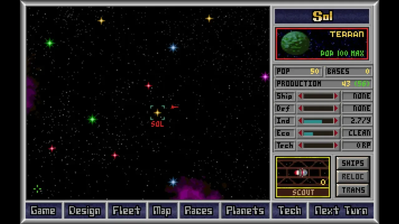 Master of Orion screenshot 2