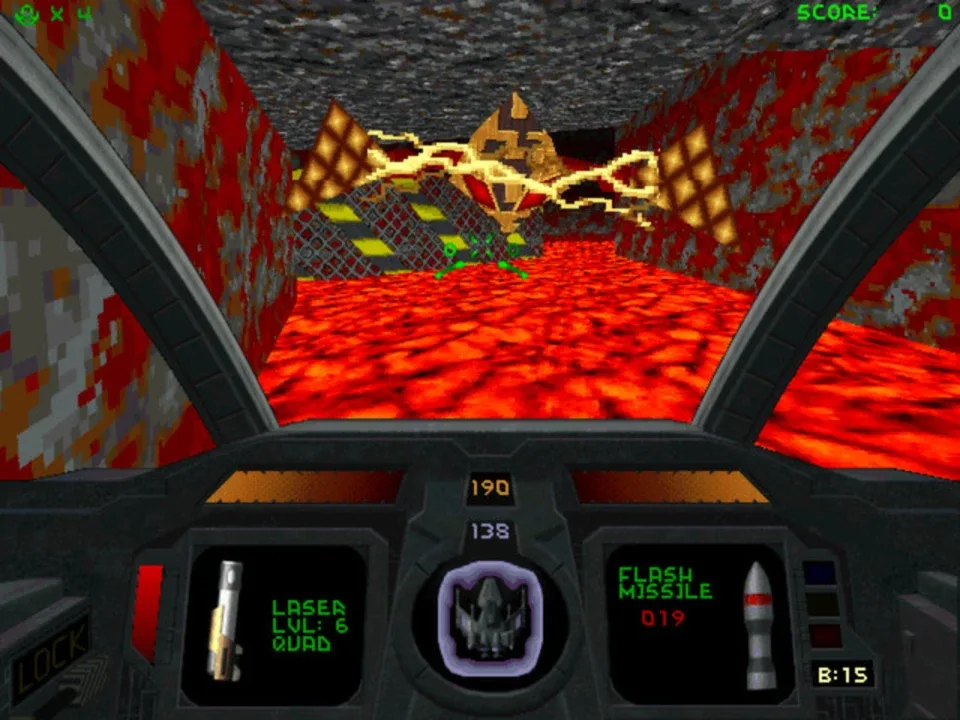Descent II screenshot 2