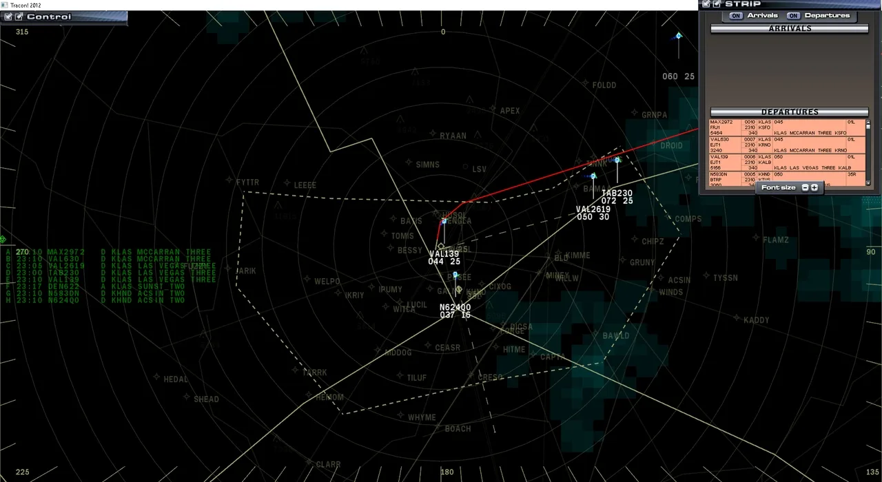 Tracon!2012:SE screenshot 1